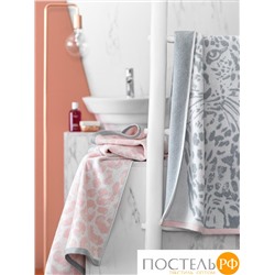 Togas ДЖИНА бел/сер/роз К-т полотенец 50х100/70х140