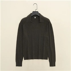 Женский пуловер с V-образным воротником UNIQL*O