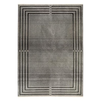 Orient Elodie Halı - Açık Gri/Koyu Gri - 120x170 cm