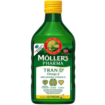 TRAN D+ Omega-3  500 ml MOLLERS PHARMA
