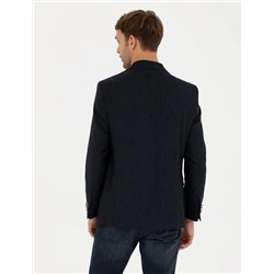 Lacivert Ekstra Slim Fit Blazer Ceket