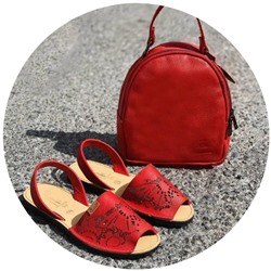 ZAPATOS 316 КРАСНЫЙ+AB.Z · Pelle · mochila NAPA (630)