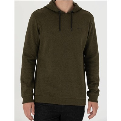 Haki Regular Fit Sweatshirt