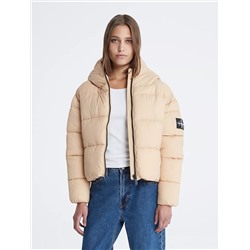 Boxy Hooded Puffer Jacket