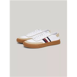 Signature Stripe Leather Sneaker