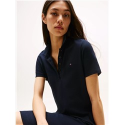 Stretch-Cotton Regular Fit Polo Dress