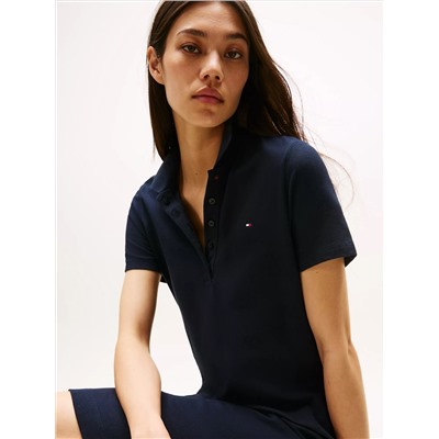 Stretch-Cotton Regular Fit Polo Dress