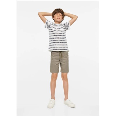 Bermudas algodón cordón -  Niño | MANGO OUTLET España