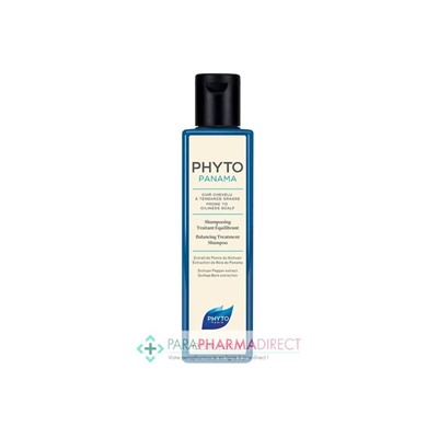 Phyto Panama Shampooing Traitant Équilibrant Cuir Chevelu à Tendance Grasse 250ml