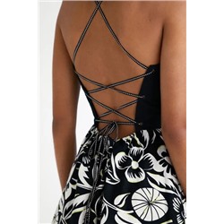 Vestido largo corsé