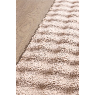 Vivre Bubble Halı - Krem - 80x300 cm