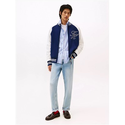 Knit Varsity Bomber