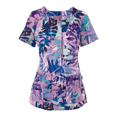 koi Scrubs Bora Bora Print Top