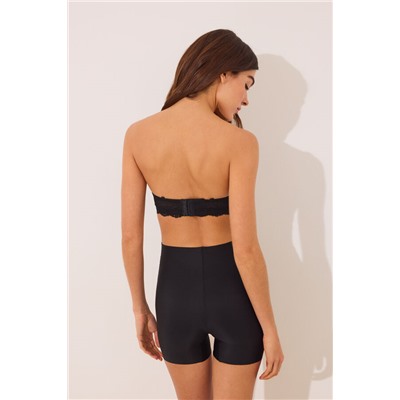 Pantalón corto microfibra invisible negro