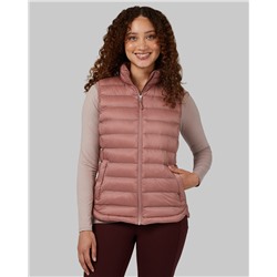 WOMEN'S LIGHTWEIGHT POLY-FILL PACKABLE VEST