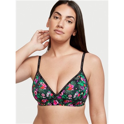 THE T-SHIRT Logo Strap Wireless Bra