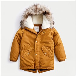 Boys' fishtail parka with eco-friendly PrimaLoft®
