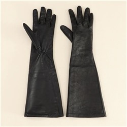 Высокие женские кожаные перчатки с текстурой под крокодила  Mang*o 🤍