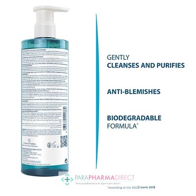 Ducray Keracnyl Gel Moussant Peaux à Tendance Acnéique 400ml