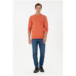 Erkek Tarçın Sweatshirt