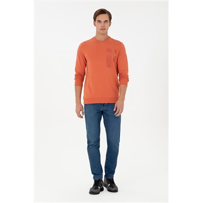 Erkek Tarçın Sweatshirt