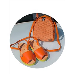 Комбо AB.ZAPATOS · 3201 naranja + AB.Z · Pelle · mochila 421 (650) NARANJA АКЦИЯ