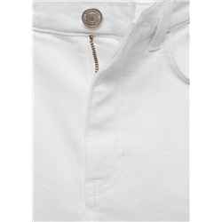 Jeans capri abertura lateral
