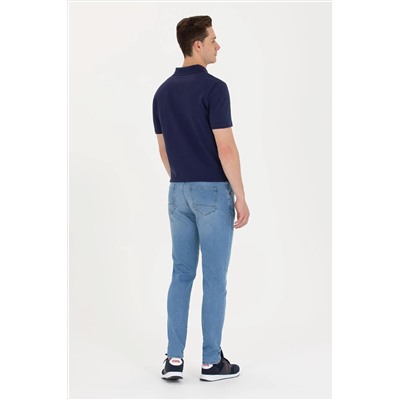Erkek Mavi Jean Pantolon