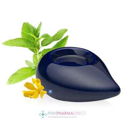 Puressentiel Diffuseur à Chaleur Douce pour Huiles Essentielles Bleu Marine