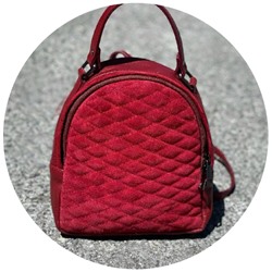 AB.Z · Pelle · mochila 421 (650) GRANATE