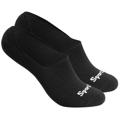 SportSpar.de "Sparlinge" Füßlinge Sneaker Socken 3 Paar schwarz