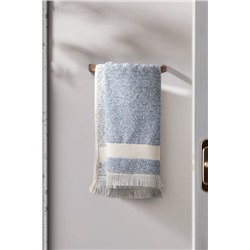 Brest %100 Pamuk Yüz Havlusu - Mavi - 50x80 cm