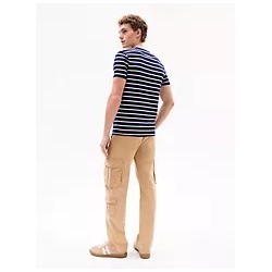 Stripe Stretch-Cotton Extra Slim T-Shirt