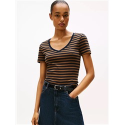 V-Neck Stripe Favorite T-Shirt