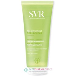 SVR SEBIACLEAR GEL MOUSSANT - Nettoyant sans Savon, Purifiant, Désincrustant 200ml