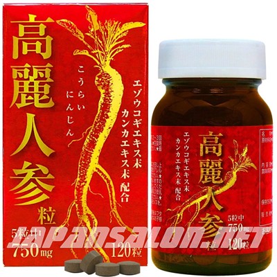 YUKI Юки Экстракт корня красного женьшеня на 30 дней