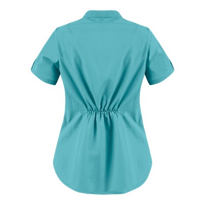 Butter-Soft Scrubs by UA™ Mandarin Collar 4-Pocket Top