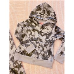 Детский велюровый костюм в расцветке тай-дай для девочек Juic*y Coutur*e