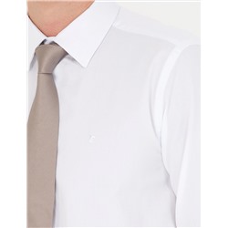 Beyaz Slim Fit Uzun Kollu Gömlek