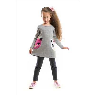 Denokids İkiz Prenses Tunik Takım CFF-18S1-177