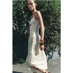 COMBINED CUT-OUT DRESS