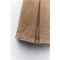 FEW ITEMS LEFT LOW-RISE BOX PLEAT SKORT