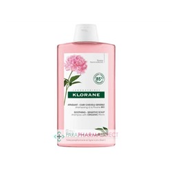 Klorane Pivoine Shampooing Apaisant - Cuir Chevelu Sensible 400 ml