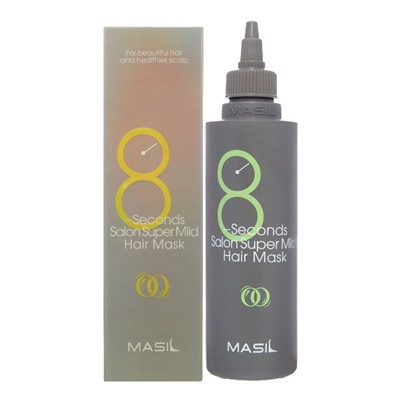 MASIL 8 SECONDS SALON SUPER MILD HAIR MASK Восстанавливающая маска для ослабленных волос 200мл