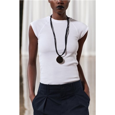 FADED COTTON T-SHIRT