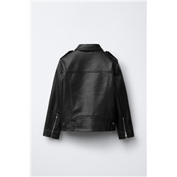 LEATHER EFFECT JACKET