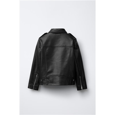 LEATHER EFFECT JACKET