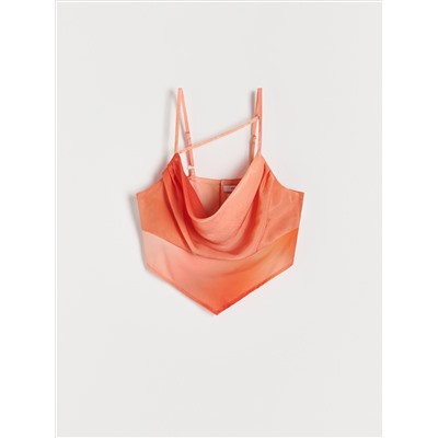 Top aus Satin