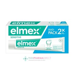 Elmex Sensitive Dentifrice Dents Sensibles 2x75ml OFFRE SPECIALE 1€ OFFERTLot  × 2