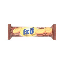 Печенье-сэндвич с шоколадной кремовой начинкой от Rosy 110 гр / Rosy Chocolate Flavoured Cream Sandwich Crackers 110g